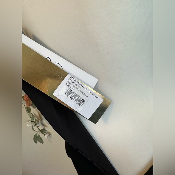 PatBo Flower Appliqué Mini Dress - Picture 12 of 17